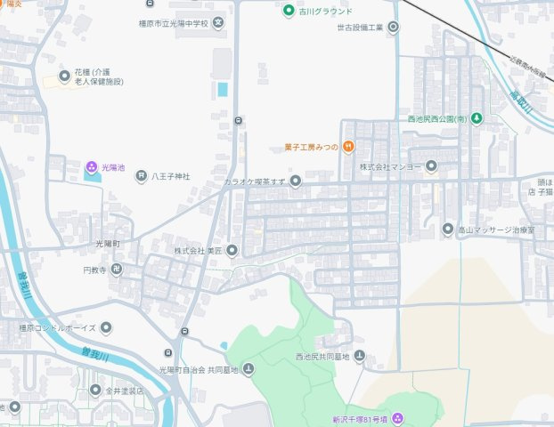 ●5(土)6(日)現地説明会！　橿原市川西町　限定1邸の地図