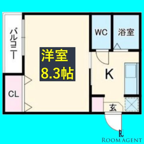 オークハウス桜の間取り