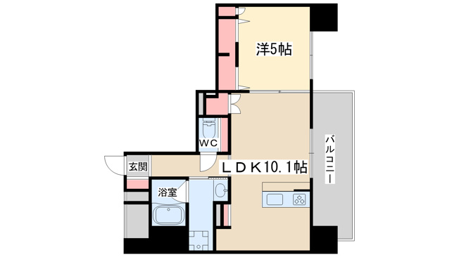 【間取り】 | コンフォリア・リヴ東梅田