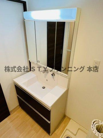 仲介手数料0円！！プレイス浅間の洗面所