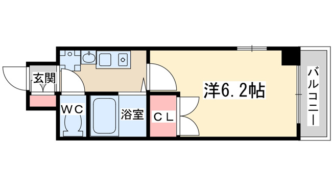 【間取り】 | ブランシェ天満