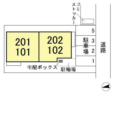 Ark Forestの区画図