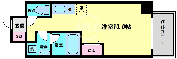 レジデンス釣鐘の間取り|レジデンス釣鐘　間取り