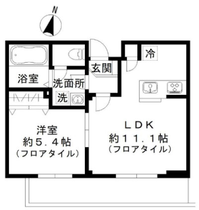 【間取り】 | アゼリアガルテン上用賀