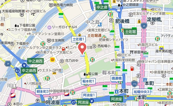 【地図】 | Dimora靭公園
