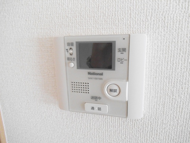 リバレイン浮間　Ⅰのセキュリティ|安心のモニター付きインターホンも完備です！