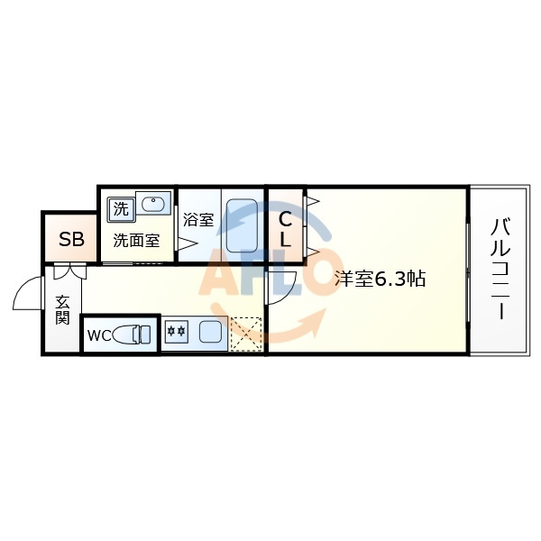 クローバー・グランデ昭和町の間取り|クローバー・グランデ昭和町　間取り