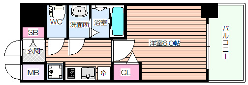 【間取り】 | プレサンス東三国エンブレイス
