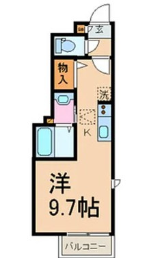シャーメゾン赤羽の間取り|間取りです。
