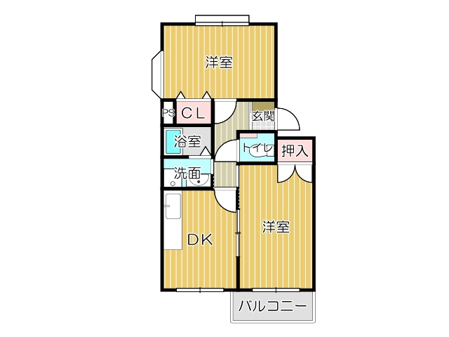 ヴィクトワール高須の間取り