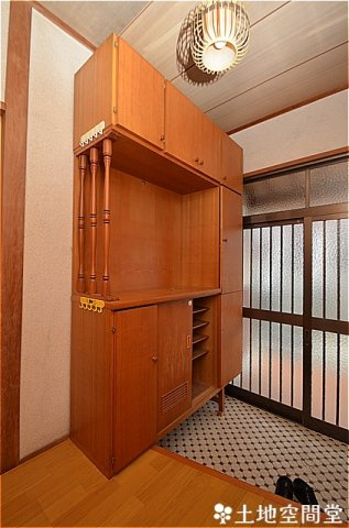 瀬板　貸家　平屋の玄関