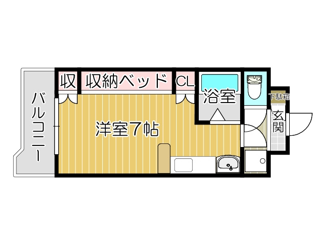 サンシティ千防の間取り