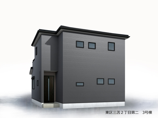リーブルガーデン福岡市東区三苫2丁目第二の外観パース
