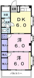 【間取り】 | プリメーラ綾瀬 | 間取りです。