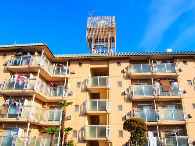 グリーンハイツ桃山の外観