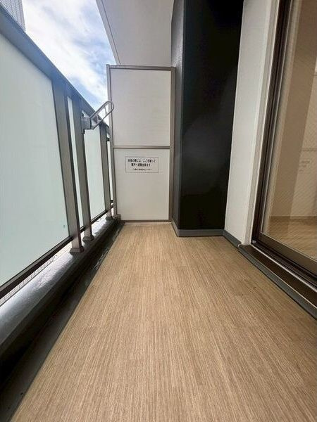 エステムコート名古屋栄プレシャスのバルコニー