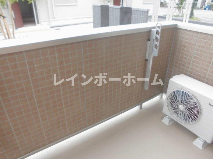 コスモス　Aのバルコニー