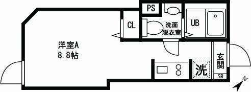 古淵Ｓｌｉｔの間取り|間取り
