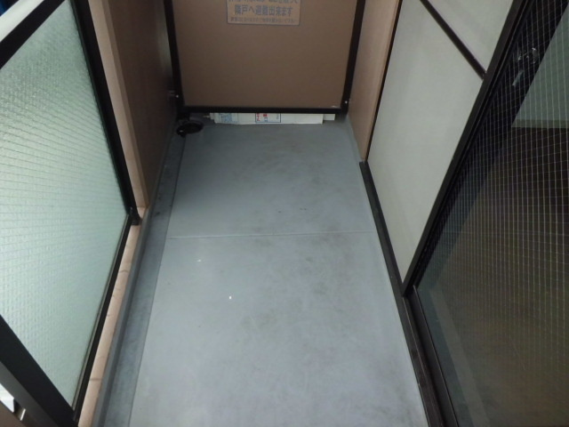 ローテローゼ本山のバルコニー
