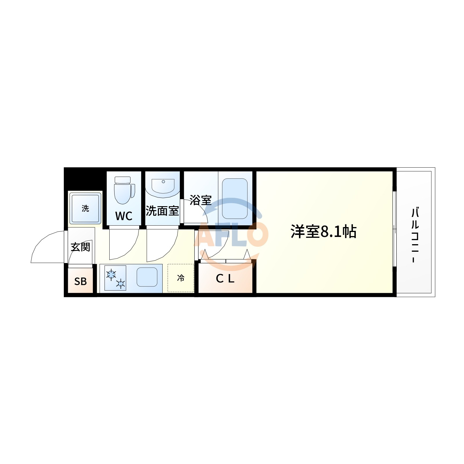 レジディア新大阪の間取り|レジディア新大阪　間取り