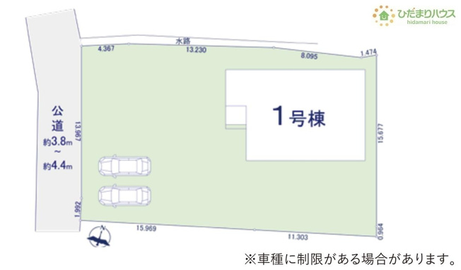 【区画図】 | つくば市栗原1期　新築戸建 | 敷地広々135坪！！広ーいお庭で家庭菜園なども実現できちゃいますね(*^^)v