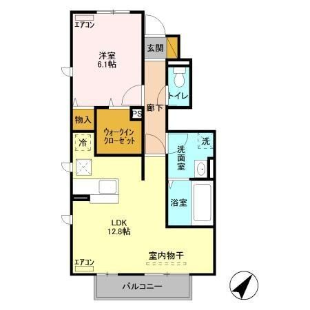 La・Tourの間取り