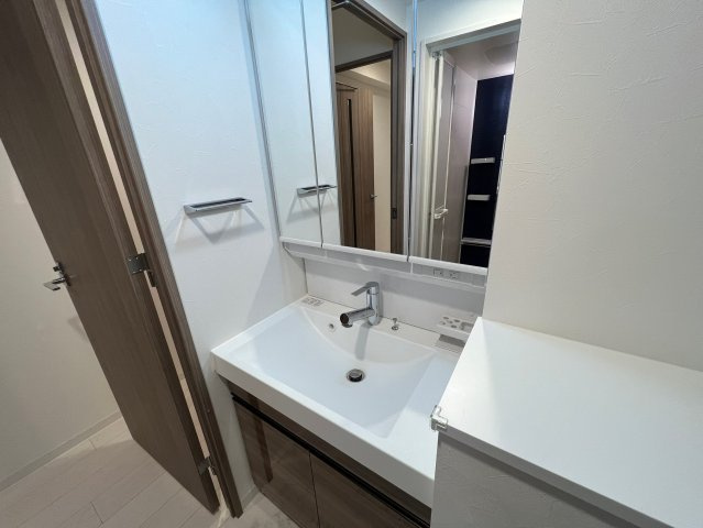ラ フォルム鎗屋町の独立洗面台