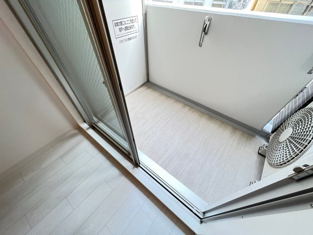 ラ フォルム鎗屋町のバルコニー