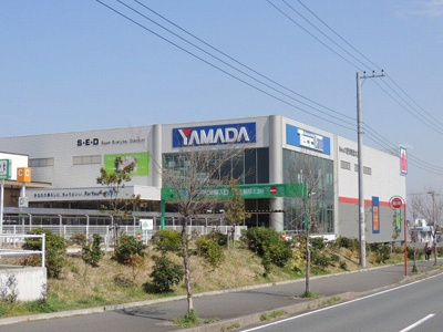 【周辺】 | パークサイド　ルナ　Ｂ | ヤマダ電機木更津請西本店まで750m