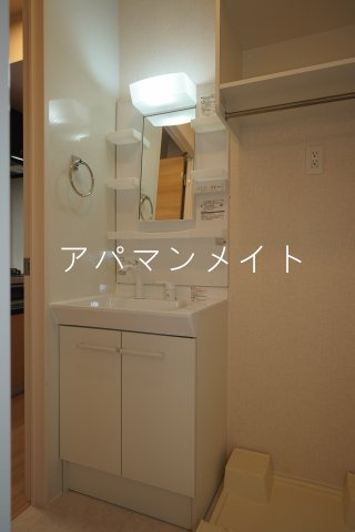 【洗面所】 | ウェルデンス戸塚Ｂ | 脱衣スペースもあります