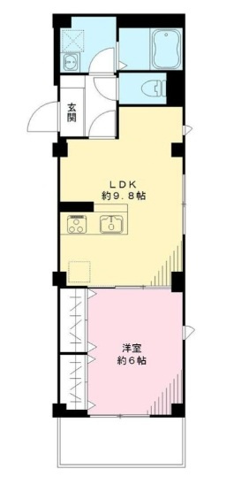セレンディピティの間取り|間取りです。