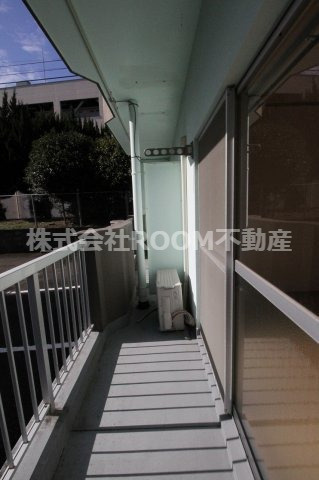 第2年見マンションのバルコニー