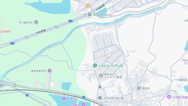 ●29(土)30(日)現地案内可能！　香芝市穴虫　第4期　新築一戸建ての地図