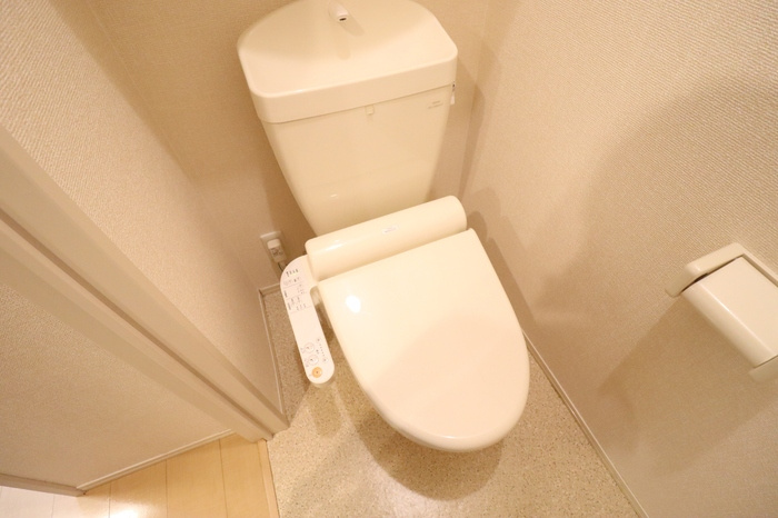 熊本市南区御幸笛田３丁目のアパートのトイレ