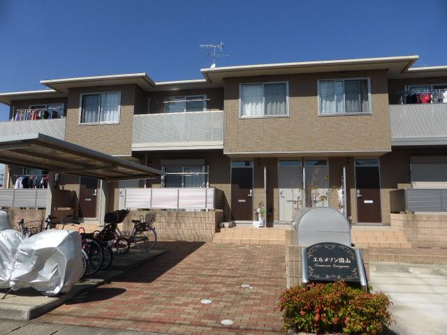 エルメゾン園山の外観|外観は落ち着いています