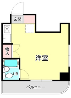【間取り】 | 第26クリスタルマンション | 間取りです。