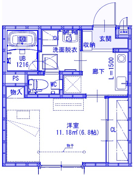 CHACOTTの間取り