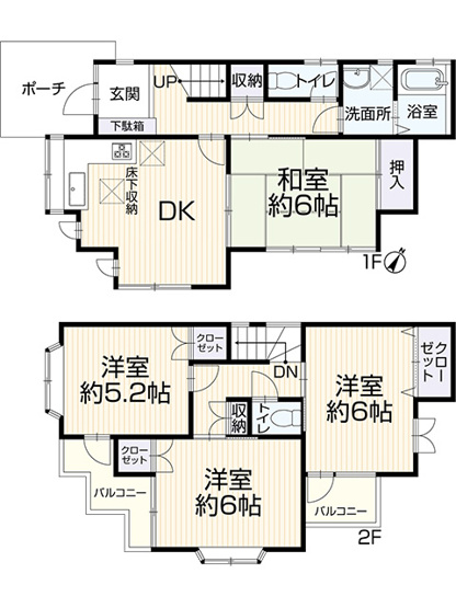 【間取り】 | 〇●茅ヶ崎市美住町 中古戸建●〇