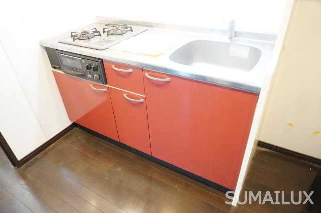 熊本市中央区南熊本１丁目の賃貸マンションのキッチン