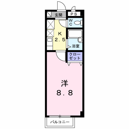 リュエル・サンセールの間取り|間取図
