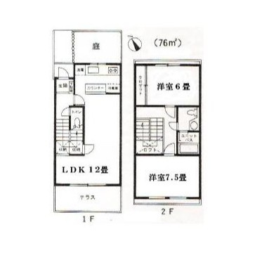 グレースヒロの間取り