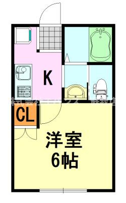 【間取り】 | フォレストツインハウスII | 使いやすい間取りです