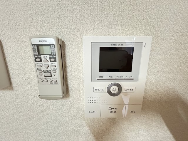 高砂市阿弥陀町阿弥陀のアパートのセキュリティ|１階の間取りのお写真です