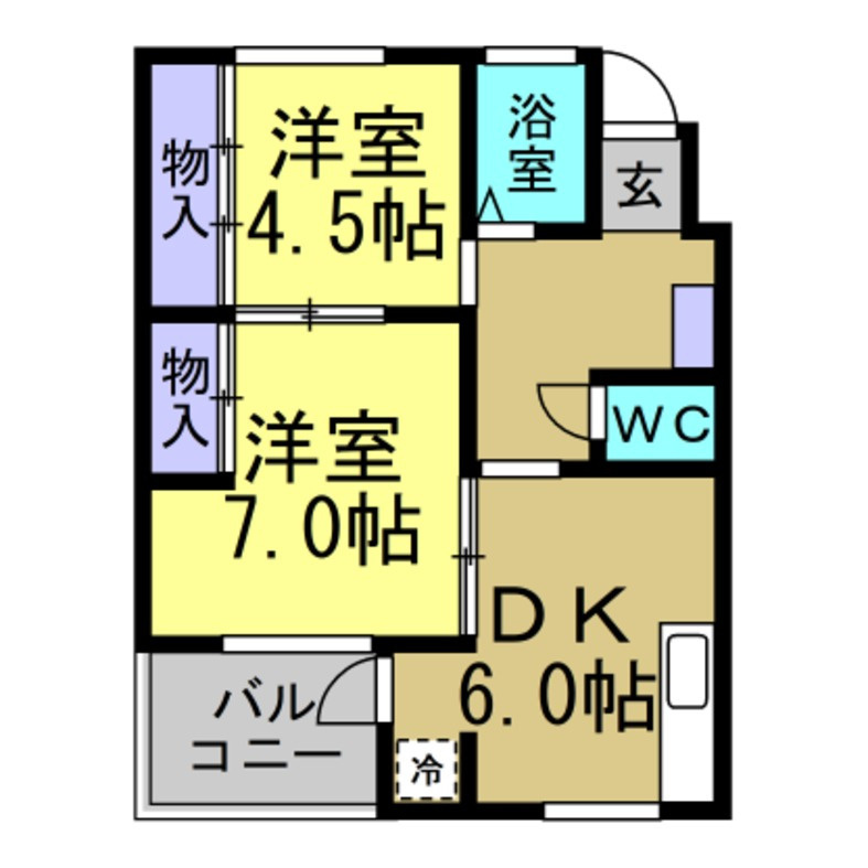 サンヒルズ富士の間取り