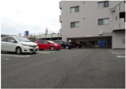 熊本市東区保田窪３丁目の賃貸マンションの駐車場