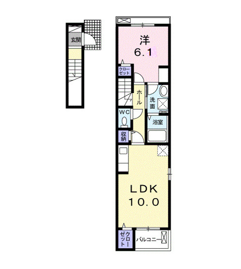 【間取り】 | ビーグルーヴ新栄Ⅱ