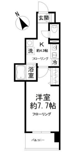 ミリアビタNO.18の間取り