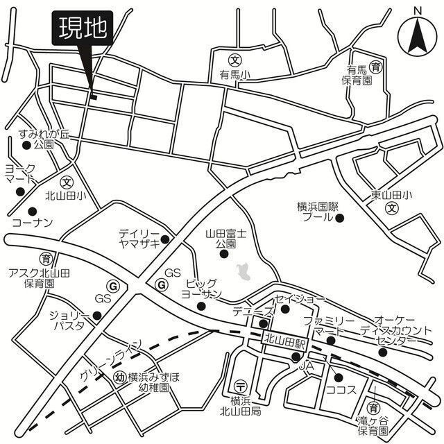 バイオレットコートAの地図