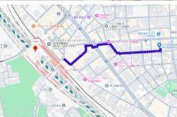 荒川区東日暮里５丁目の事務所の地図