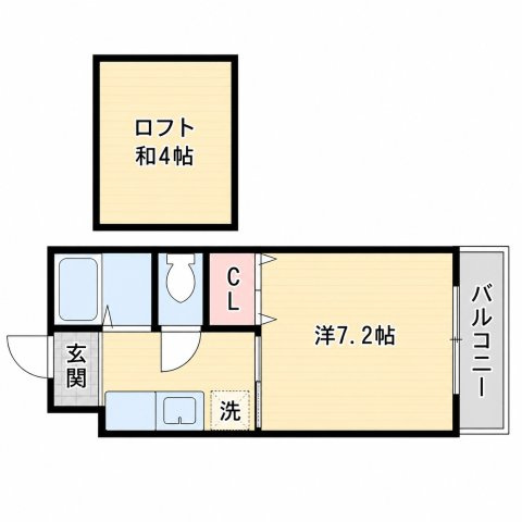 アークトレード朝倉街道の間取り